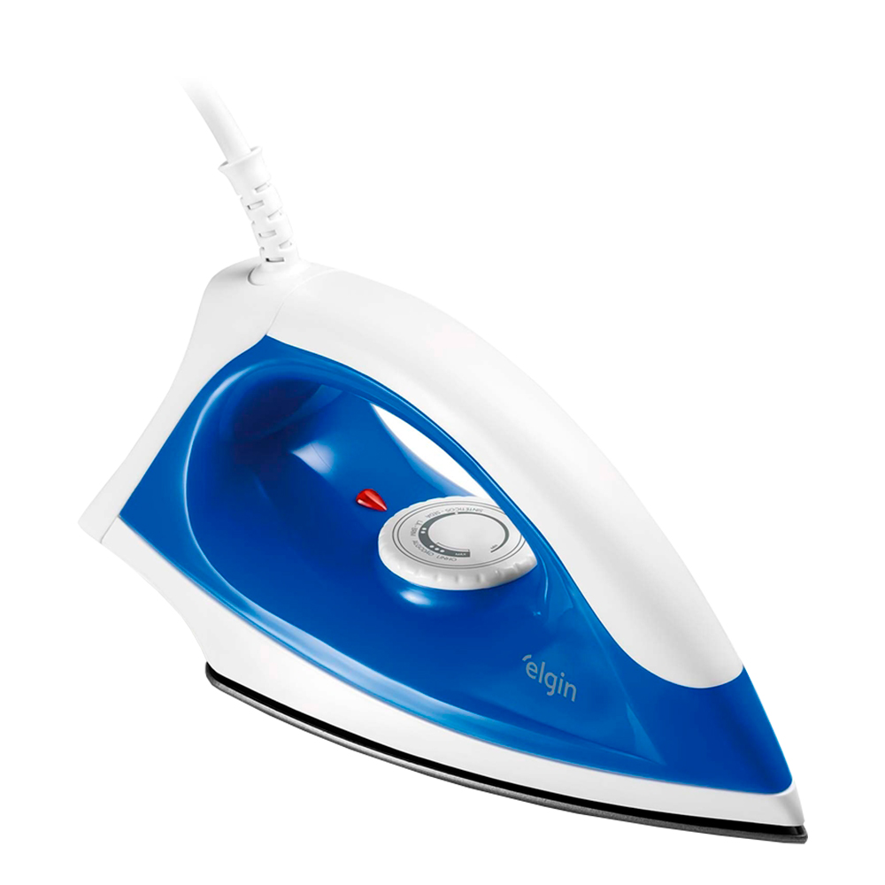 Ferro De Passar A Seco Elgin Iron Force Plus 1200W - Azul/Branco - 220 Volts