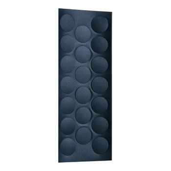 Tapa Furo Adesivo 19mm Azul Petróleo Matt 30un Marfim Tapa Furos