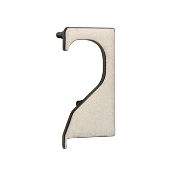 Tampa Vazada para Perfil de Alumínio Zamac M12 18mm Inox 2 un Leo