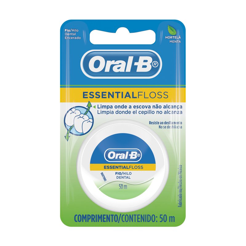 Fio Dental Oral-B Essential Floss 50m