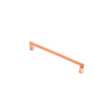 Puxador Alça Reta ZM55 160mm Rose Zamac Criativa
