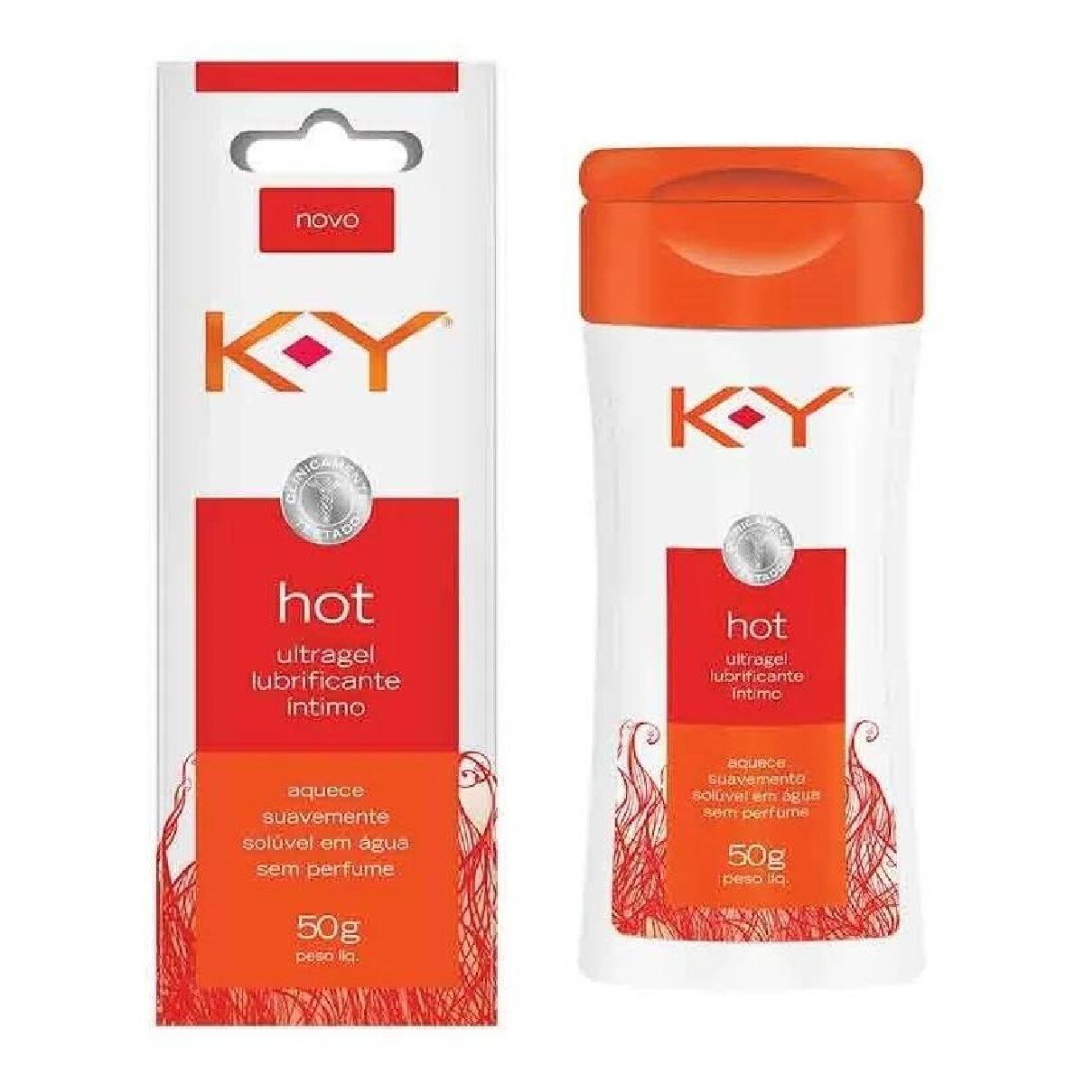 Ultragel Lubrificante Intimo K-Y Hot 50g