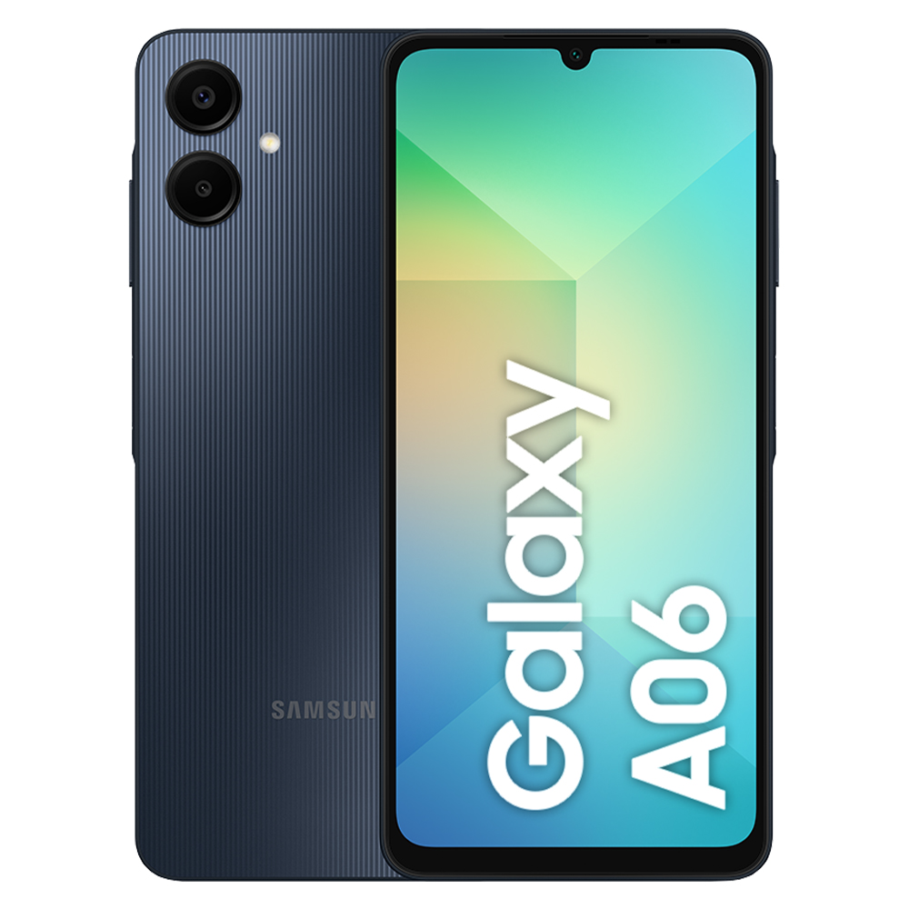 Smartphone Samsung Galaxy A06 4G 6.7" Octa Core 128Gb 4Gb Câmera Dupla - Azul Escuro - Quadriband
