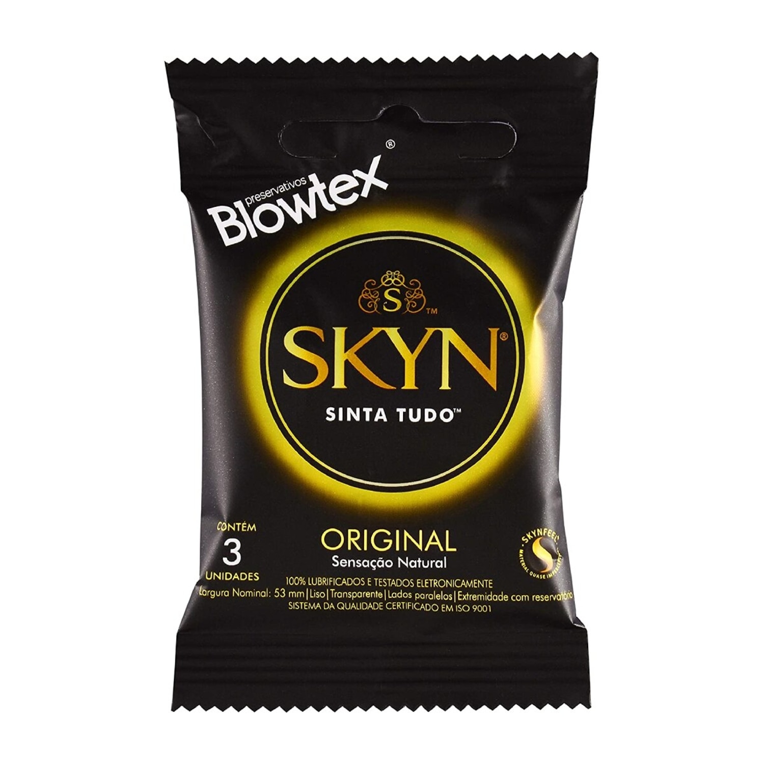 Preservativo Blowtex Skin Original 3 Unidades