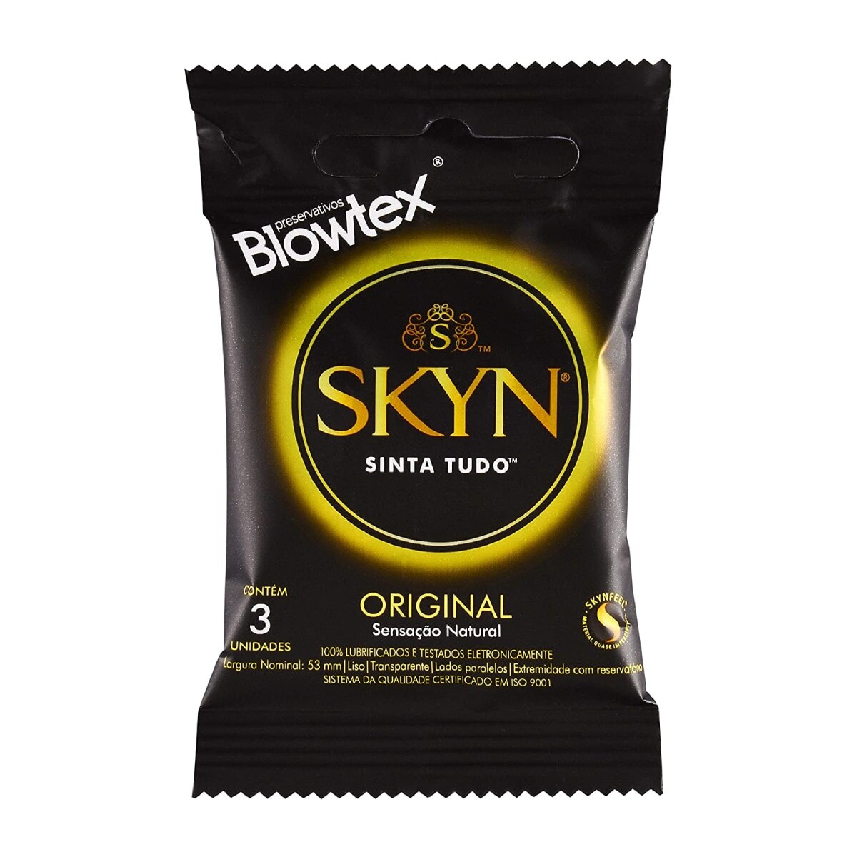 Preservativo Blowtex Skin Original 3 Unidades
