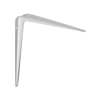 Mão Francesa 250x300mm Branco Epóxi Aço 1 un Multivisão