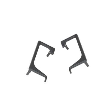 Tampa para Perfil de Alumínio M0215 15mm Zamac Carbono 2 un Leo