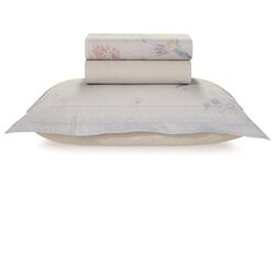 Jogo de Cama Solteiro 200 Fios Irina Estampado