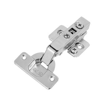 Dobradiça 110º com Amortecedor Reta Clip 3D Niquelado 35mm 10 un FGVTN