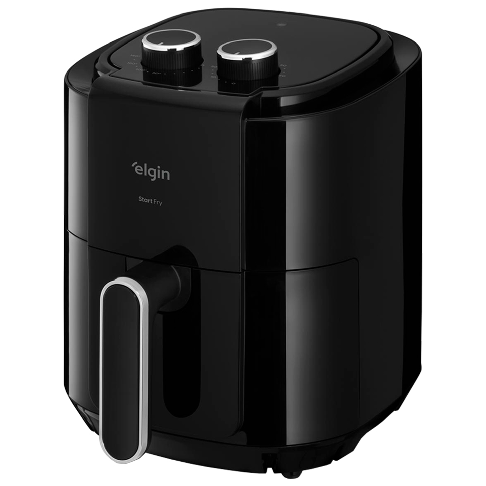 Fritadeira Elétrica Air Fryer Elgin Start Fry 3,5L 1400W Afr50 - Preto - 220 Volts