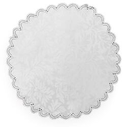 Centro de Mesa Redondo 152cm Outono Branco