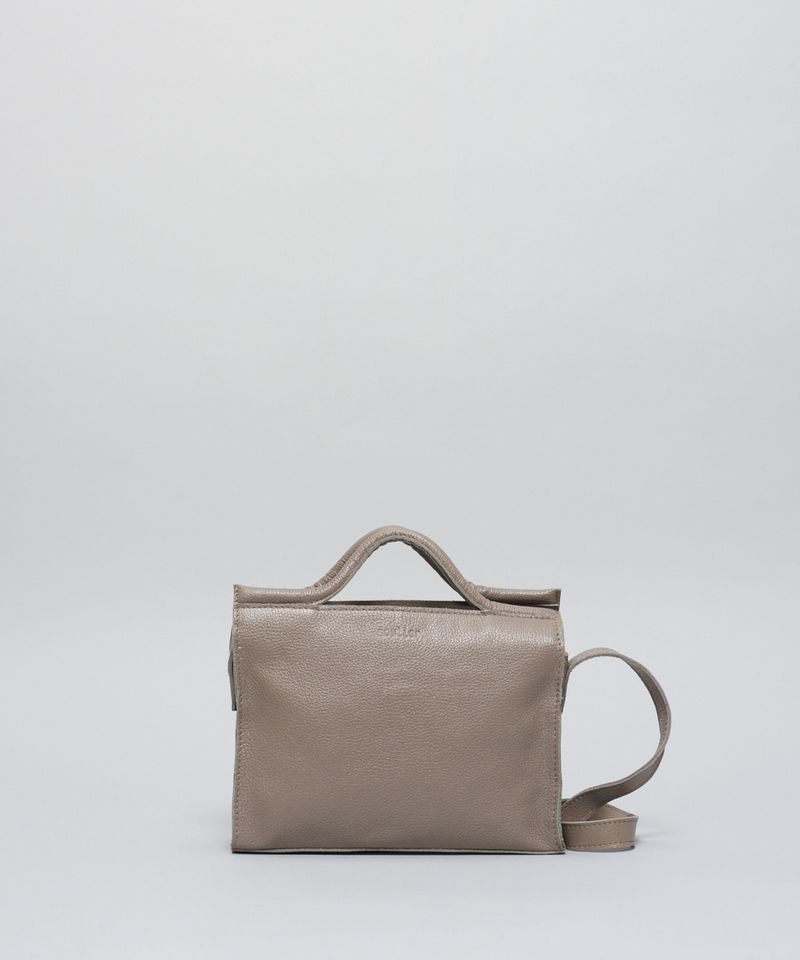 Bolsa p Alca Estruturada - Cinza u - cinza