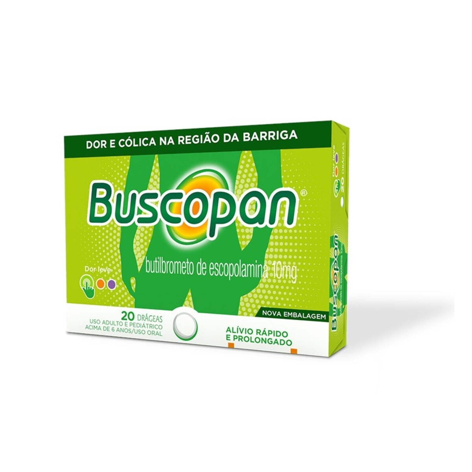 Buscopan 10mg 20 Drageas