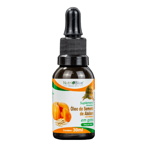 Óleo de Semente de Abóbora Em Gotas 30ml