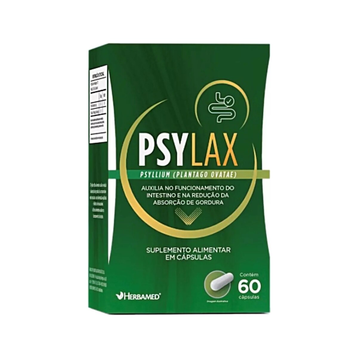 Psylax 880mg Herbamed 60 Cápsulas