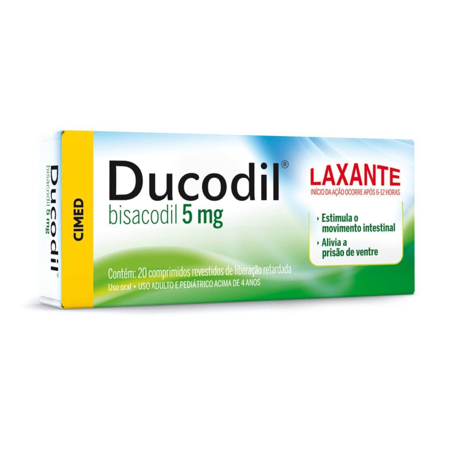 Ducodil 5mg 20 Comprimidos Revestidos