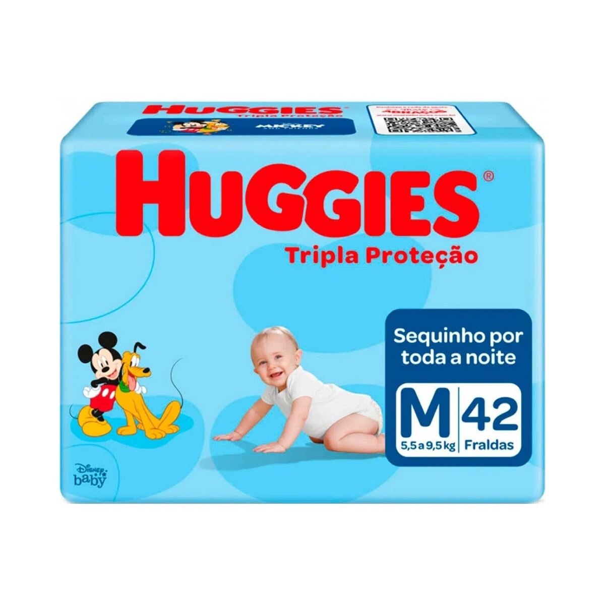 Fralda Huggies Tripla Protecao M 42 Unidades