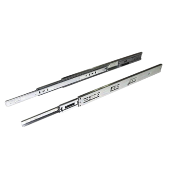 Corrediça Telescópica larga Zincado Abertura Total com Amortecedor 450mm 30KG Hafele