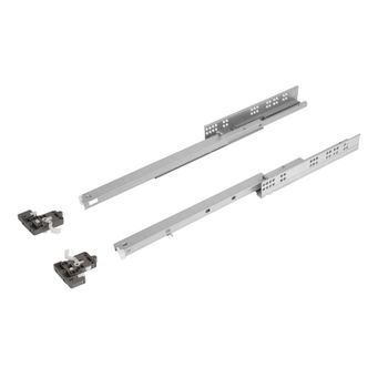 Corrediça Invisível Abertura Total com Amortecedor 550mm 30kg TN