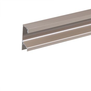 Perfil Puxador Alumínio M0215 15mm Fendi 3m Leo