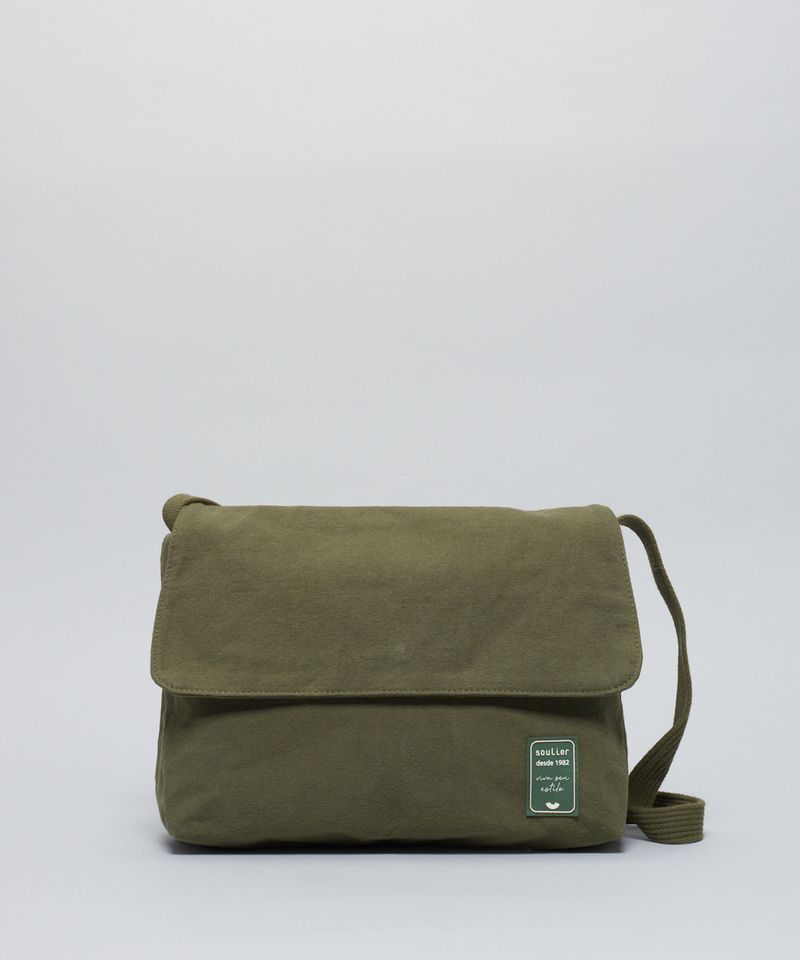 Bolsa Lona Tampa - Verde Militar u - verde militar