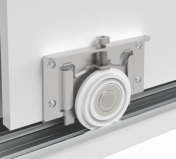 Kit Porta de Correr DT25 Universal Mola Oculta 1 Porta 60kg Sobreposto 1 un De Toni