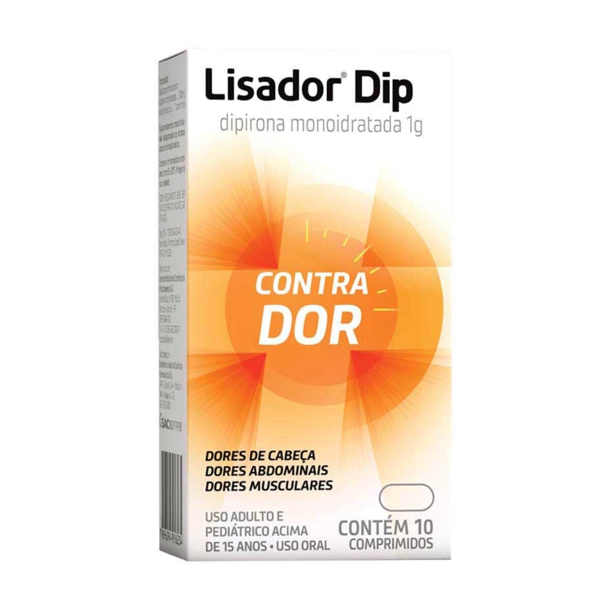 Lisador Dip 1g 10 Comprimidos