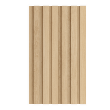 Painel Ripado Natural OAK 0,75m² 6 Barras de Encaixe Eucatex