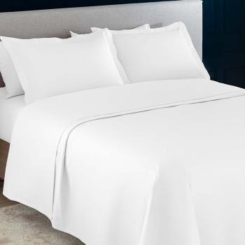 Jogo de Cama Queen 200 Fios Essencial Branco
