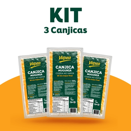 Kit com 3 Unidades de Canjica - Kit 3 Unidades de Canjica