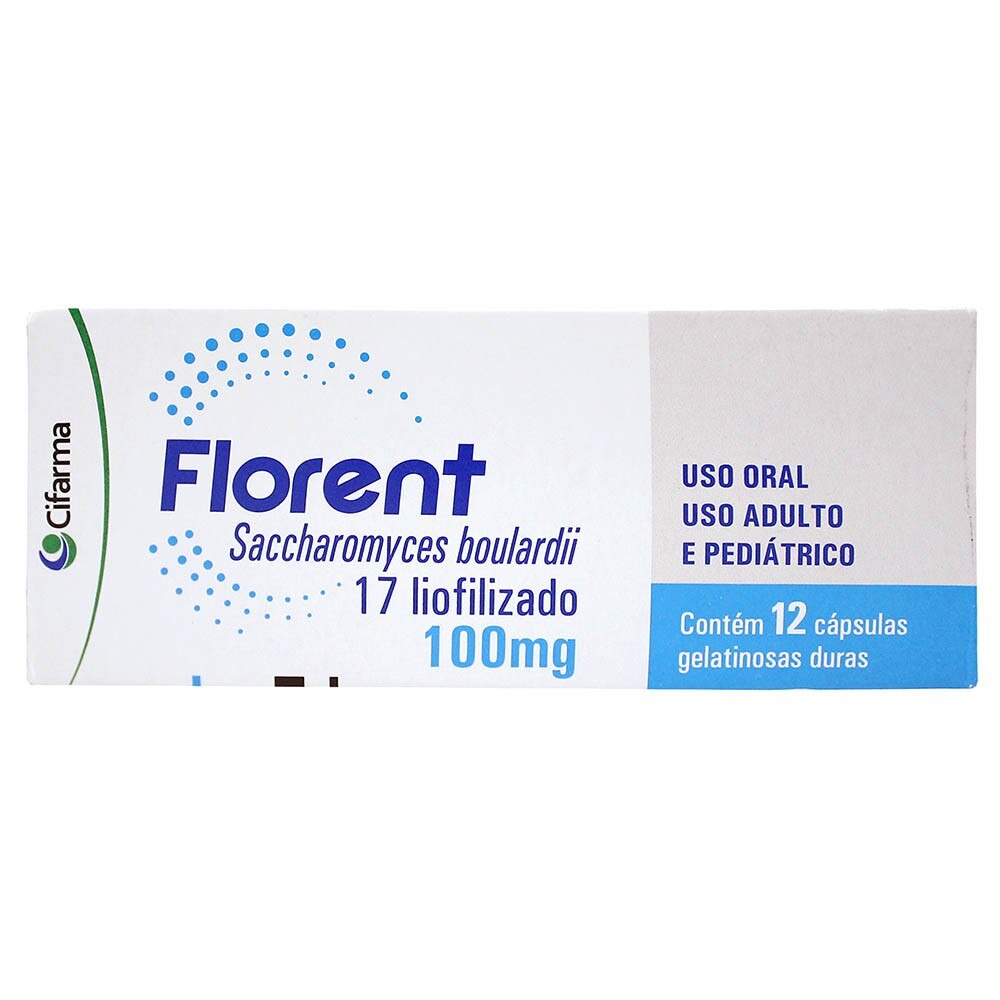 Florent 100mg 12 Capsulas
