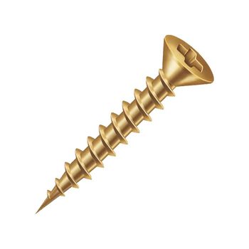 Parafuso 3,5X40mm Chipboard Chata Philips Bicromatizado 500 un Ciser