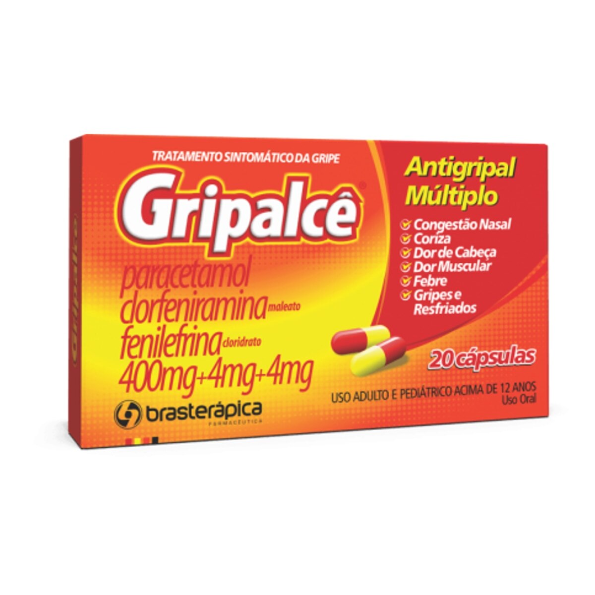 Gripalce 20 Capsulas