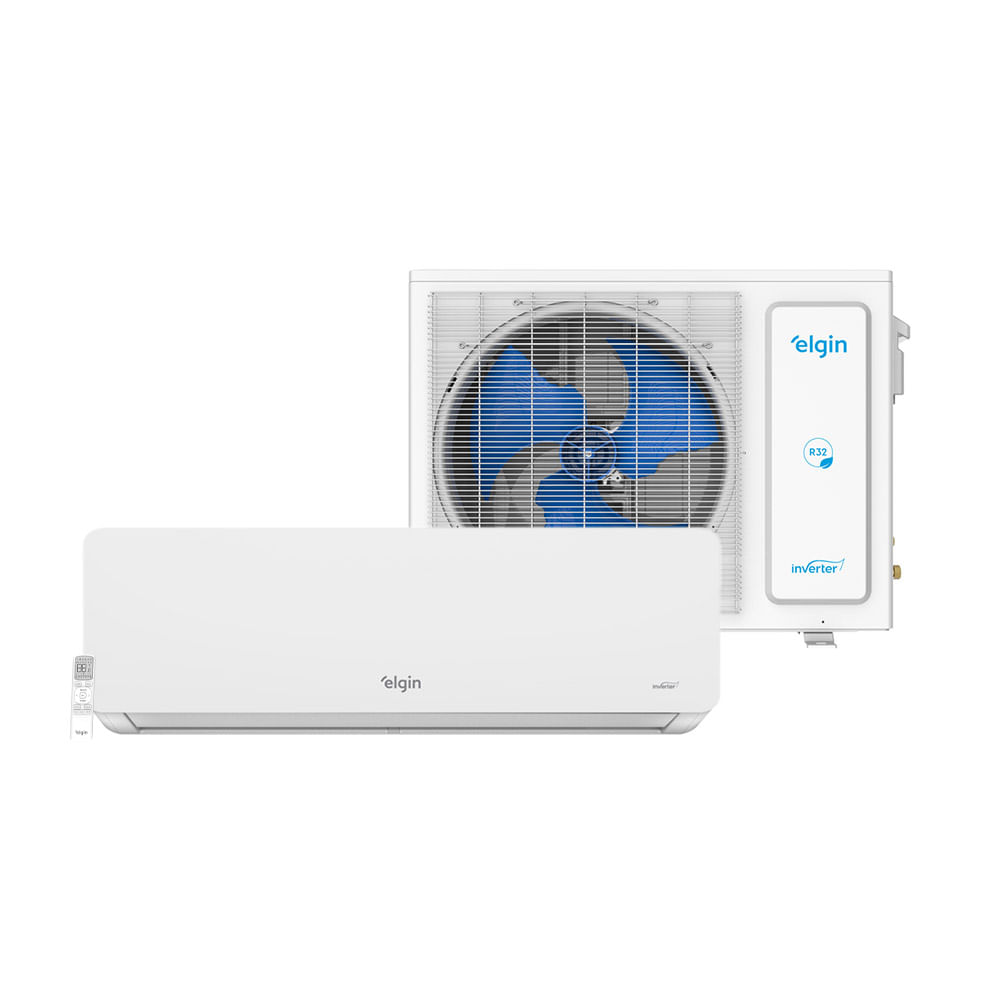 Ar Condicionado Split Hi Wall Inverter Elgin Eco Dream 24000 BTU/h Quente e Frio 45HIQI24C2WA – 220 Volts
