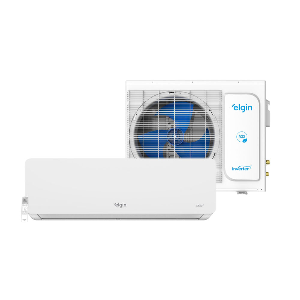 Ar Condicionado Split Hi Wall Inverter Elgin Eco Dream 12000 BTU/h Quente e Frio 45HIQI12C2WA – 220 Volts