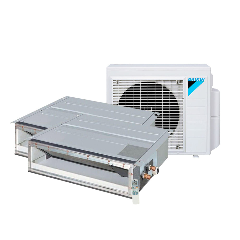 Ar Condicionado Multi Split Inverter Daikin Duto Advance 1x18000 e 1x21000 BTU/h Quente e Frio Monofásico 5MXS38PMVM – 220 Volts