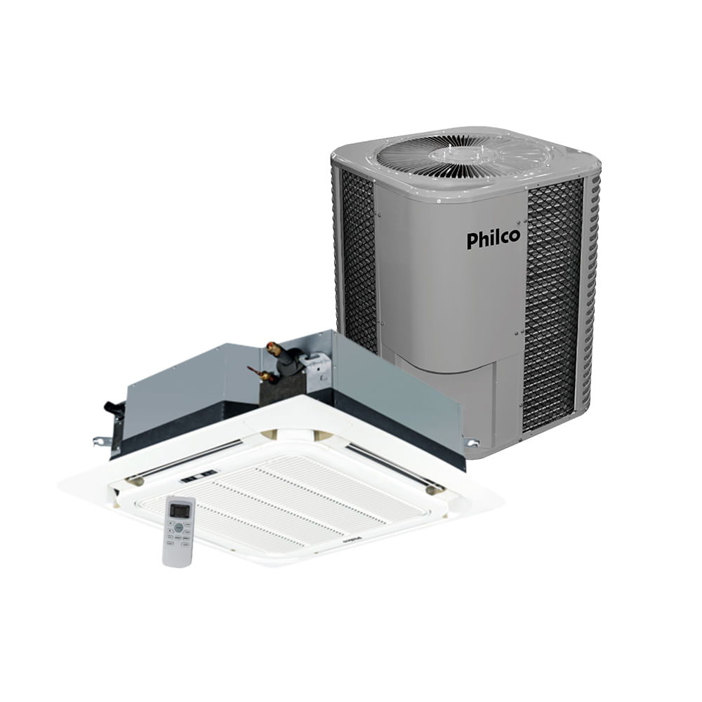 Ar Condicionado Split Cassete Philco 24000 Btu/h Frio Monofásico PAC24000CFM5 - 220 Volts