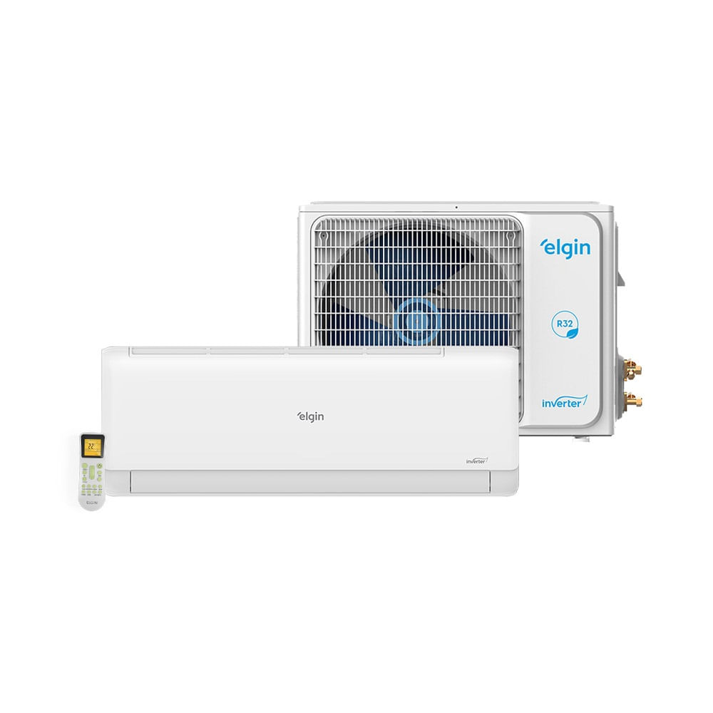 Ar Condicionado Split Hi all Elgin Eco Inverter II Wifi 9000 BTU/h Quente Frio 45HJQI09C2WB – 220 Volts