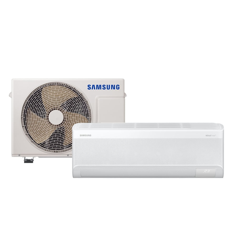 Ar Condicionado Split Hi Wall Inverter Samsung WindFree AI 12000 BTU/h Frio AR12DYFAVWKNAZ – Bivolt