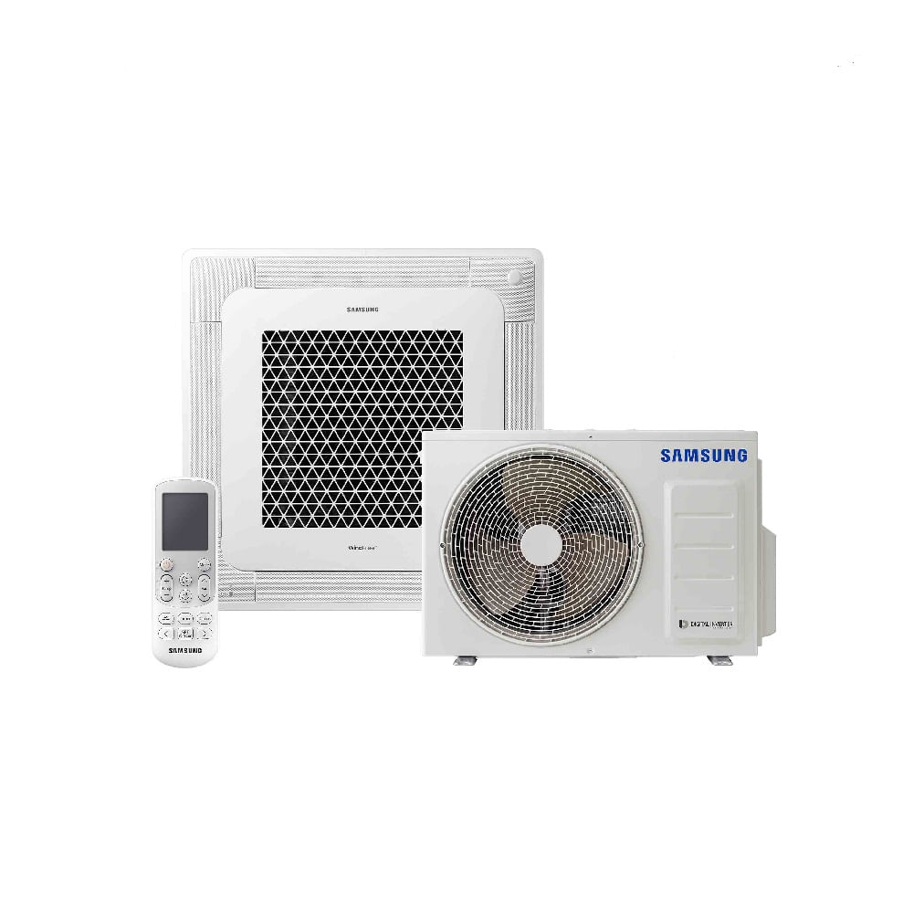 Ar Condicionado Split Cassete Inverter Samsung 24000 BTU/h Quente e Frio Monofásico AC024DN4DKG/AZ – 220 Volts