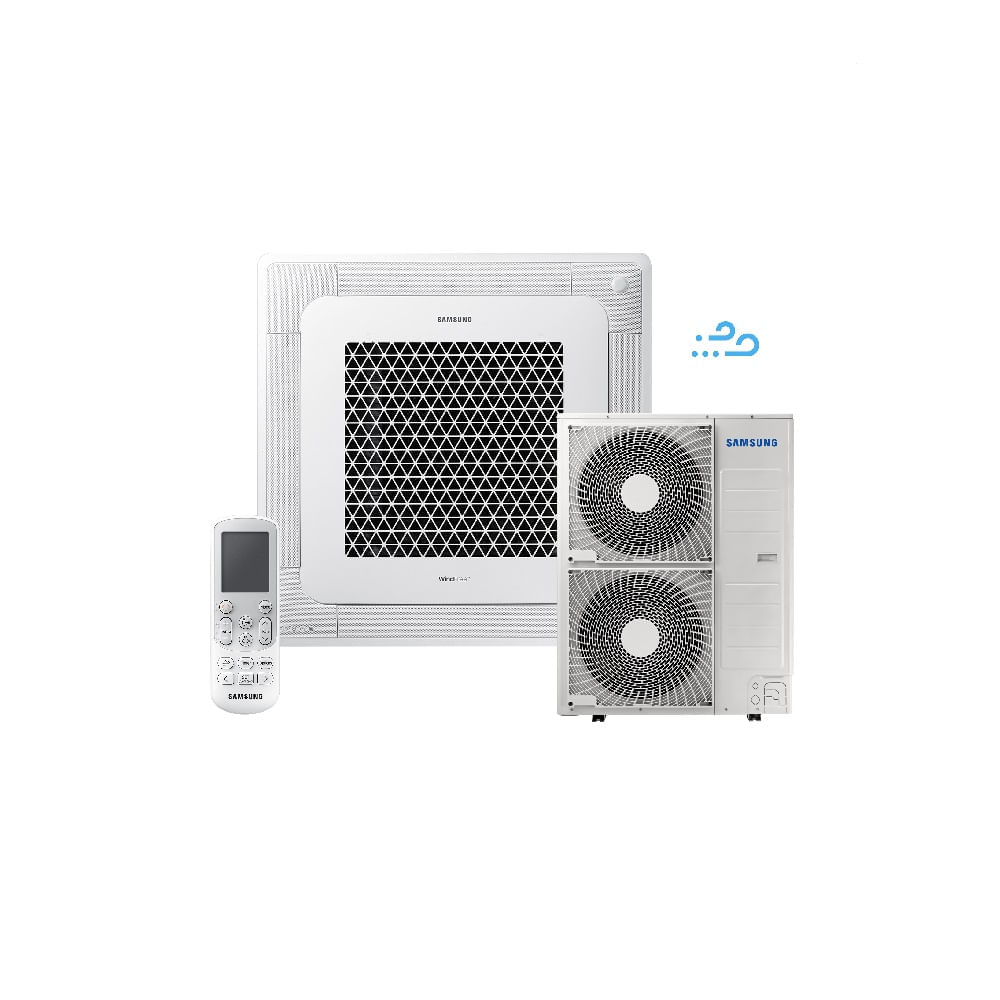 Ar Condicionado Split Cassete Inverter Samsung 54000 BTU/h Quente e Frio Monofásico AC060DN4DKG/AZ – 220 Volts