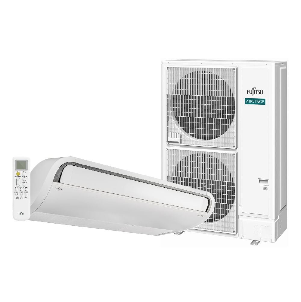 Ar Condicionado Split Teto Inverter Fujitsu Airstage Premium 54000 BTU/h Quente e Frio Trifásico ABBH54KRTA - 380 Volts