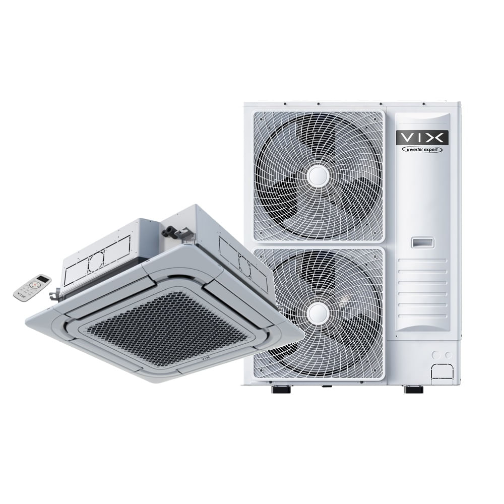 Ar Condicionado Split Cassete Inverter Vix 55000 BTU/h Frio AUC-55TR2RNKA - 220 Volts