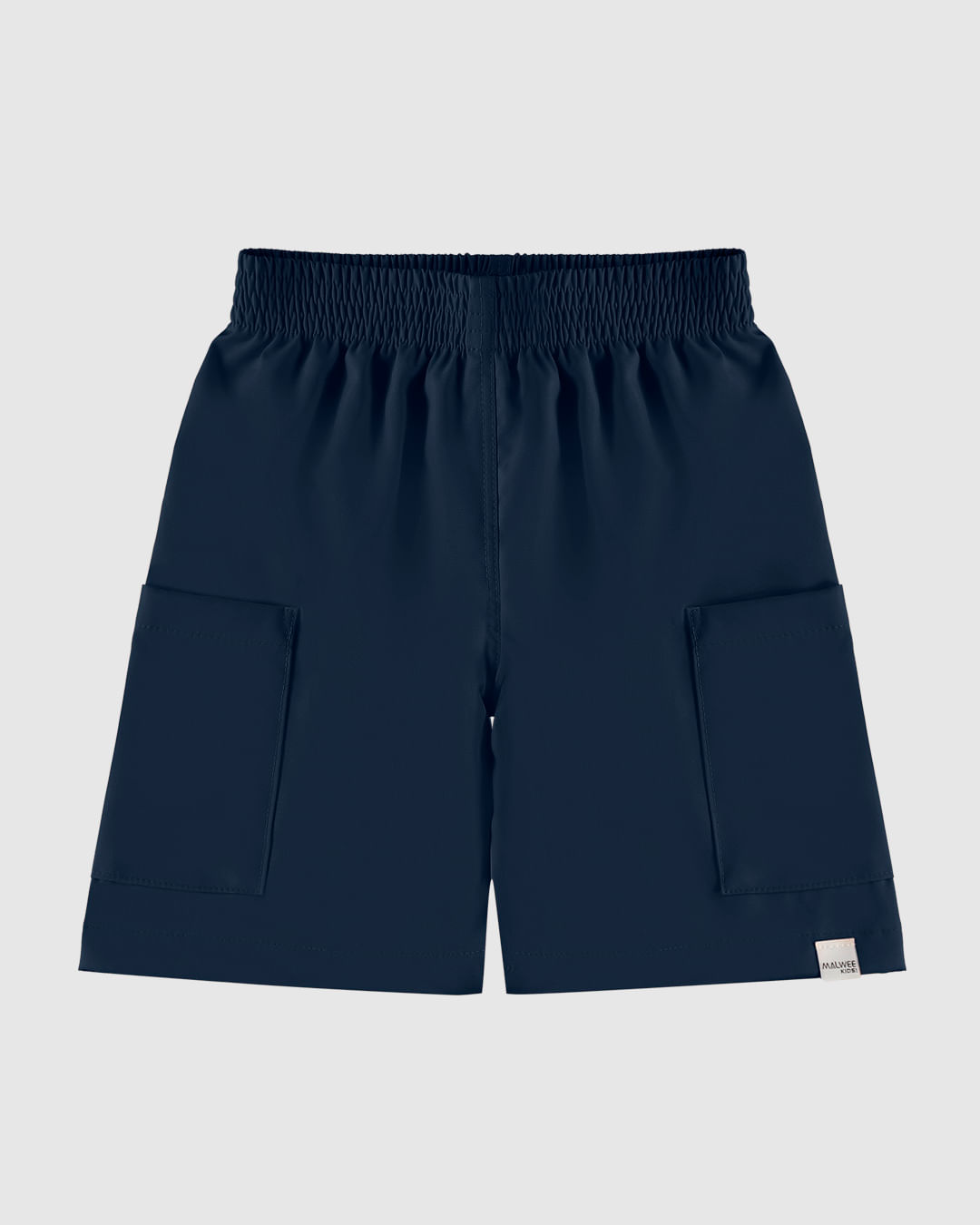 Bermuda Infantil Menino Bolso Funcional Em Microfibra Stretch Malwee Kids