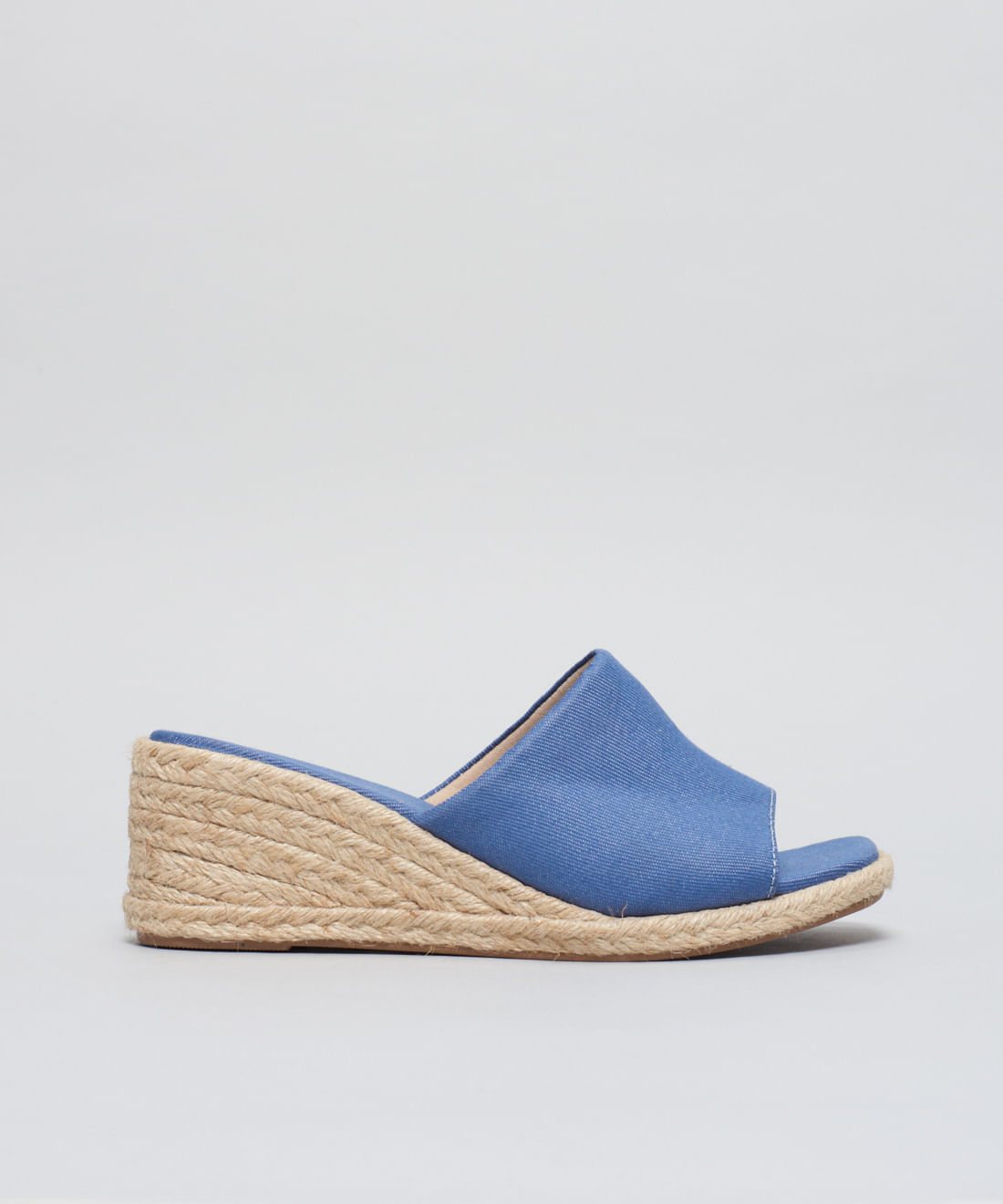 Anabela Lona Mule - Jeans
