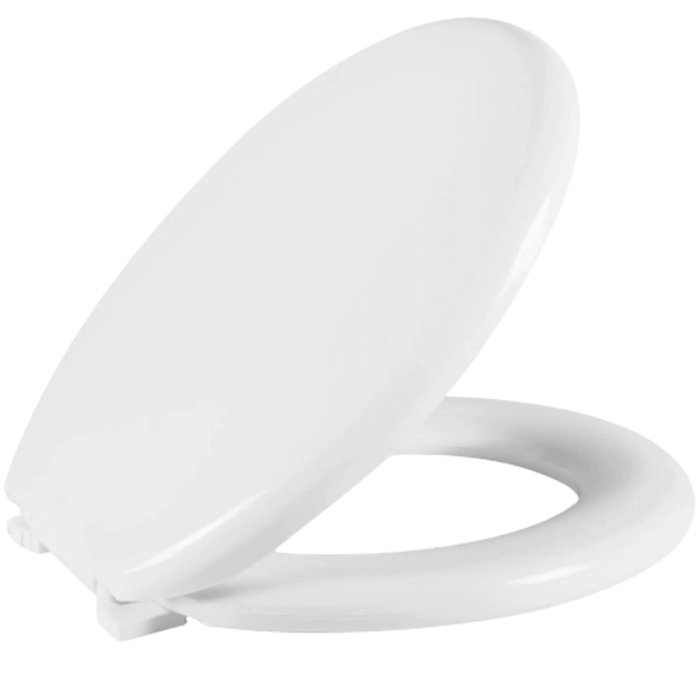 Assento Almofadado Oval Branco BR1 - TPK/AS - ASTRA