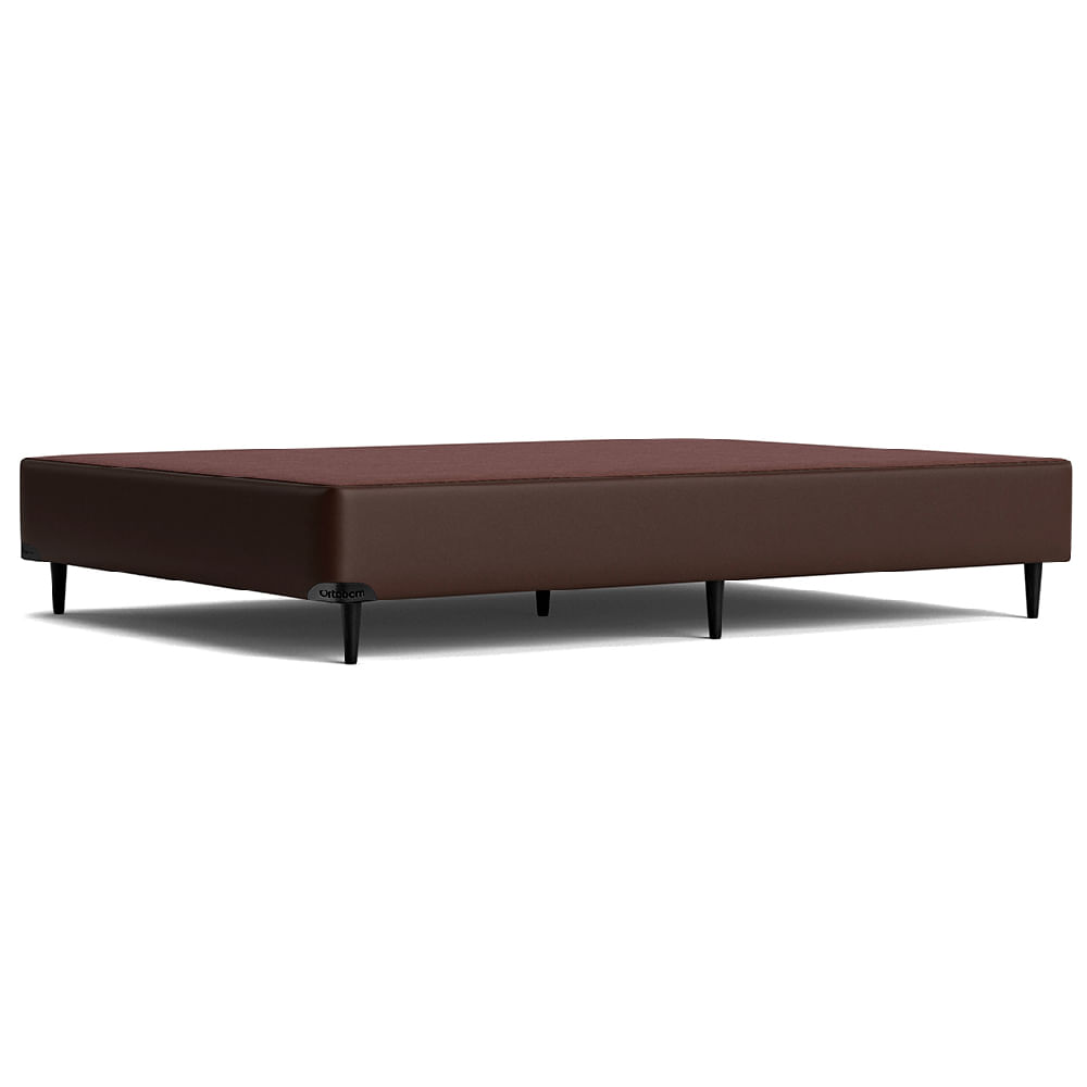 Base Sommier Marrom Casal 138x188x23cm - 1051611879 - ORTOBOM