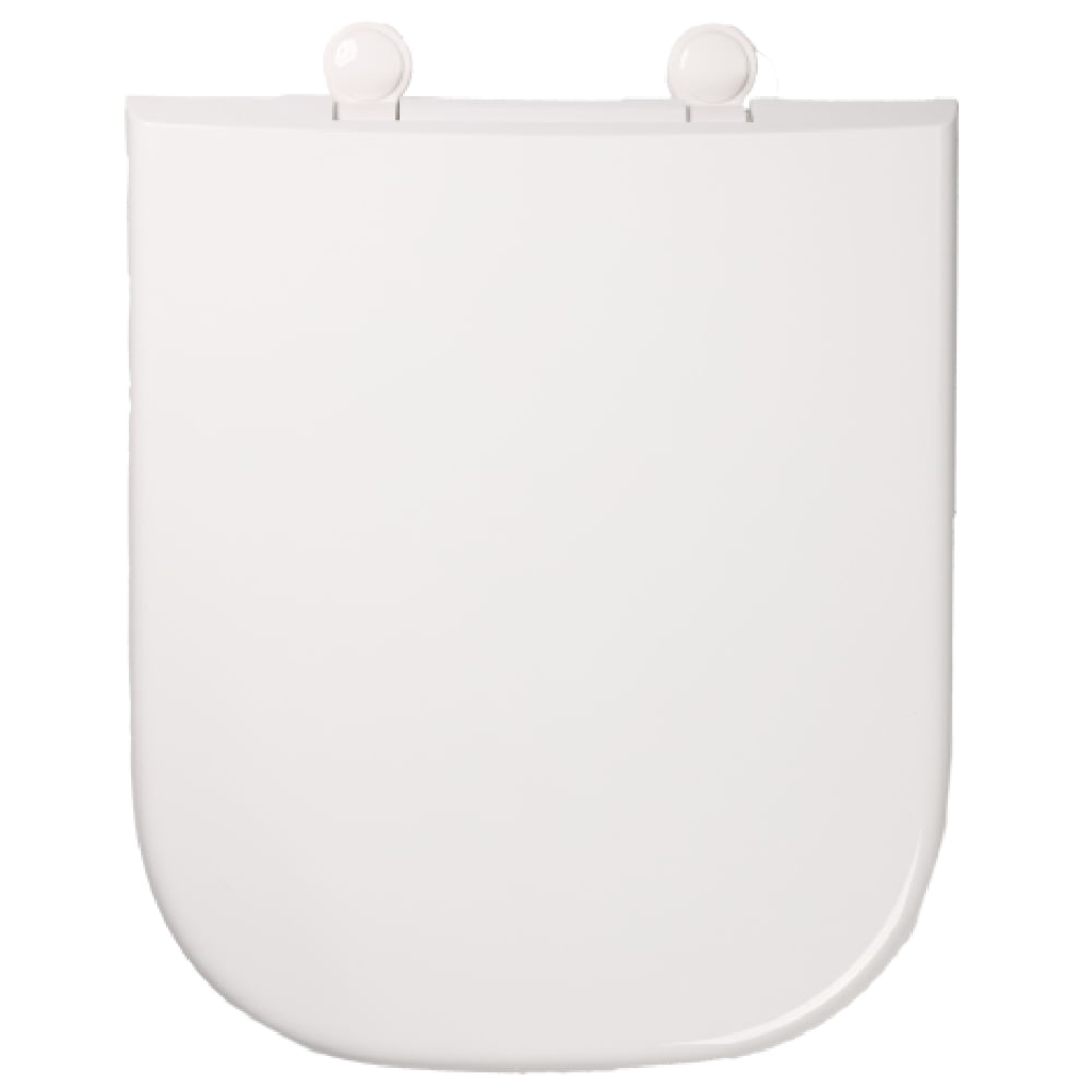 Assento Sanitário PP Premium Quadra Branco - AT4167-2 - PRIMAFER