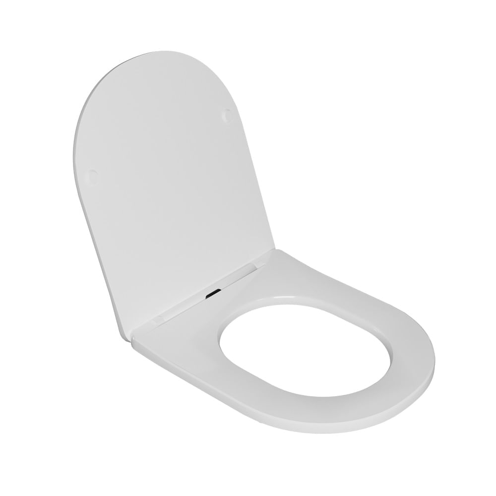 Assento Riviera Premium Fechamento Suave  Click Slim - TRVS/TF*BCO-01 -  ASTRA