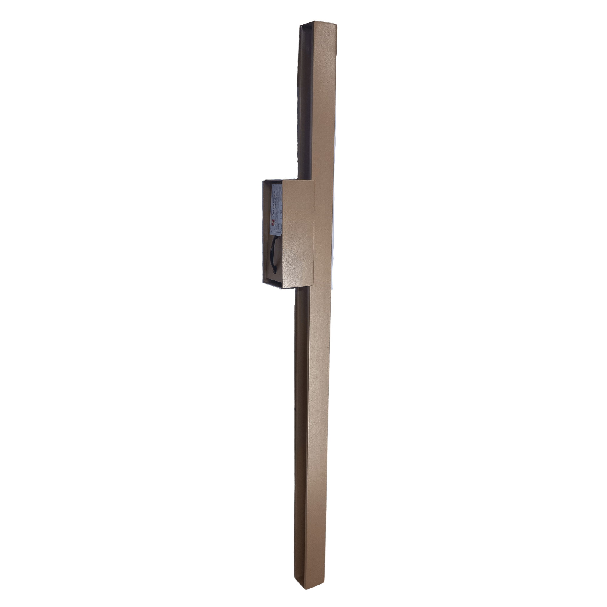 Arandela Alumínio Rebatedor C/Led Dourado 3000k 8w 60cm Ref.4099/1DR - Artelustres